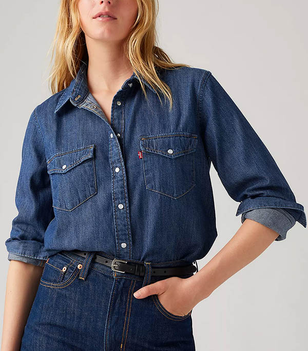 Denim shirt Iconic Western Air Space 3 Levi's