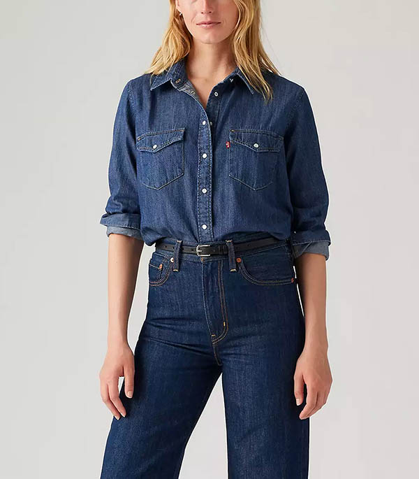 Denim shirt Iconic Western Air Space 3 Levi's