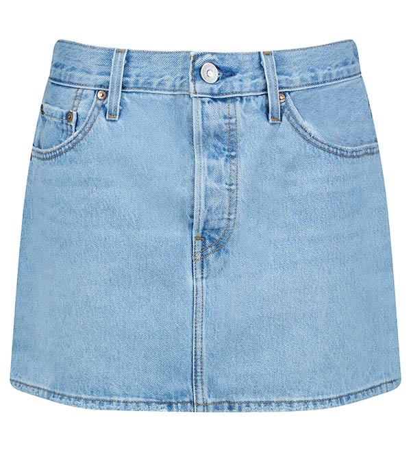 Jupe en Jean Icon Skirt Front and Center Levi's