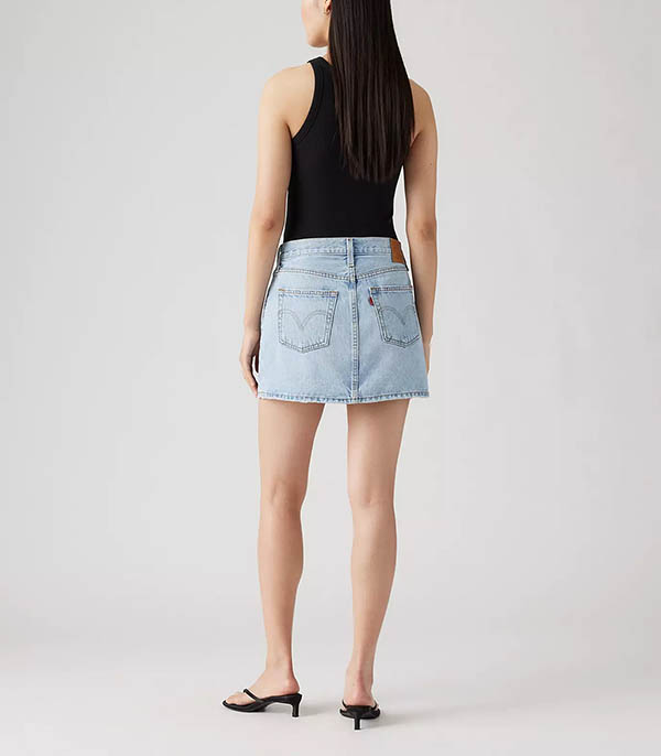 Jupe en Jean Icon Skirt Front and Center  Levi's