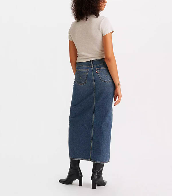 Denim Ankle Column Hello skirt Levi's