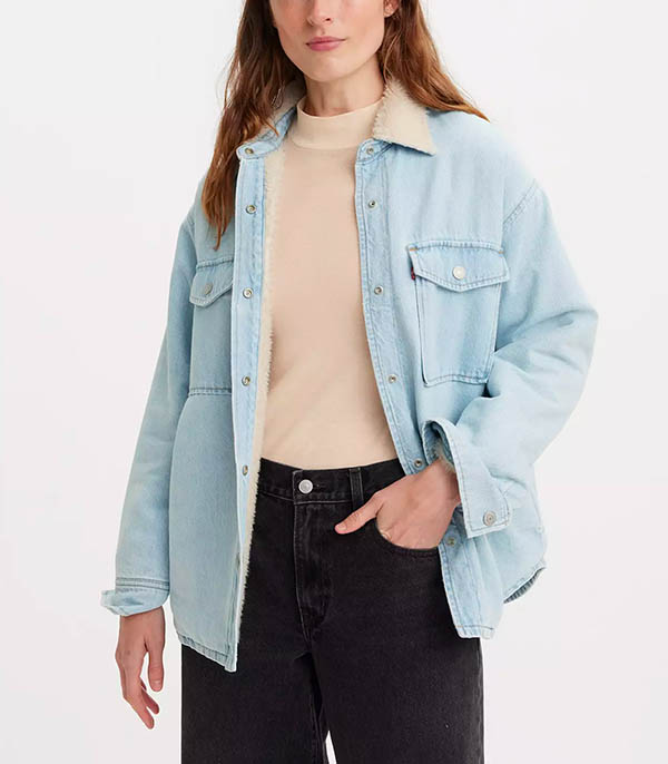 Shearling Jean Jacket Lola Glad To Meet You Levi's