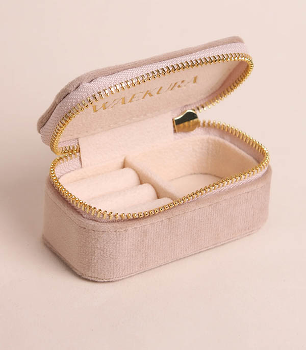 Mini jewelry box Beige Nude Waekura