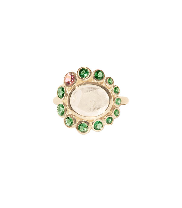 Bague Jasmine Tsavorite Pascale Monvoisin