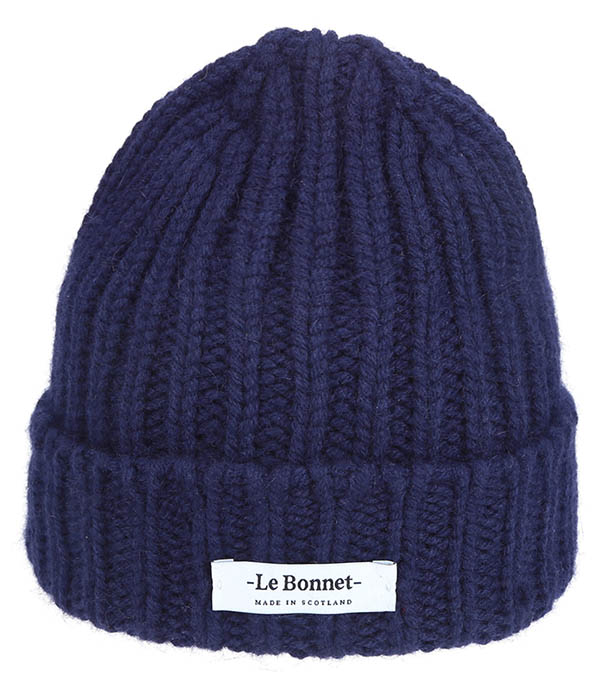 Midnight Logo Beanie Le Bonnet Amsterdam - One size fits all