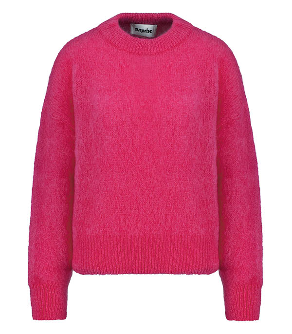 Mohair sweater Jane Fuchsia Surprise Paris