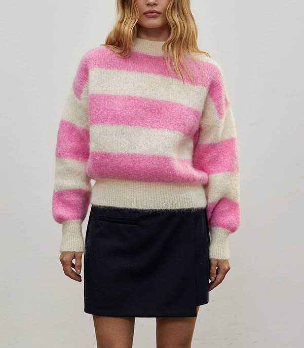 Pull en Mohair Lilly Pink Surprise Paris