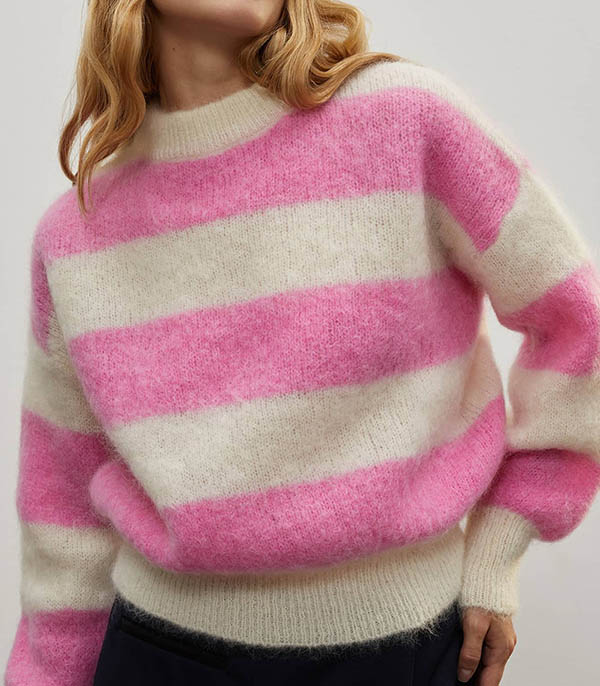 Pull en Mohair Lilly Pink Surprise Paris