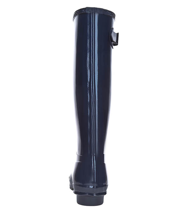 Original Tall Gloss Navy Hunter Boots