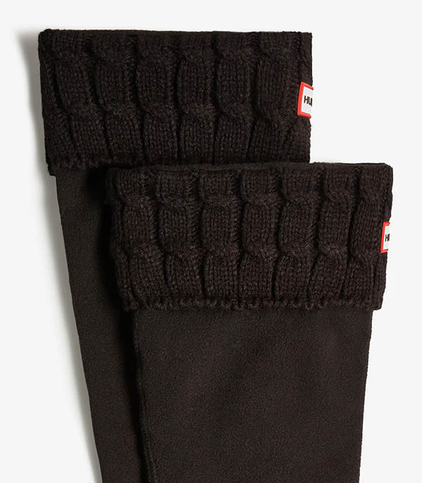 Black Hunter High Socks