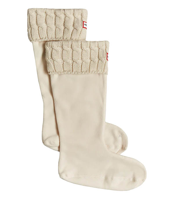 Chaussettes Hautes White Hunter - Taille M à -30%