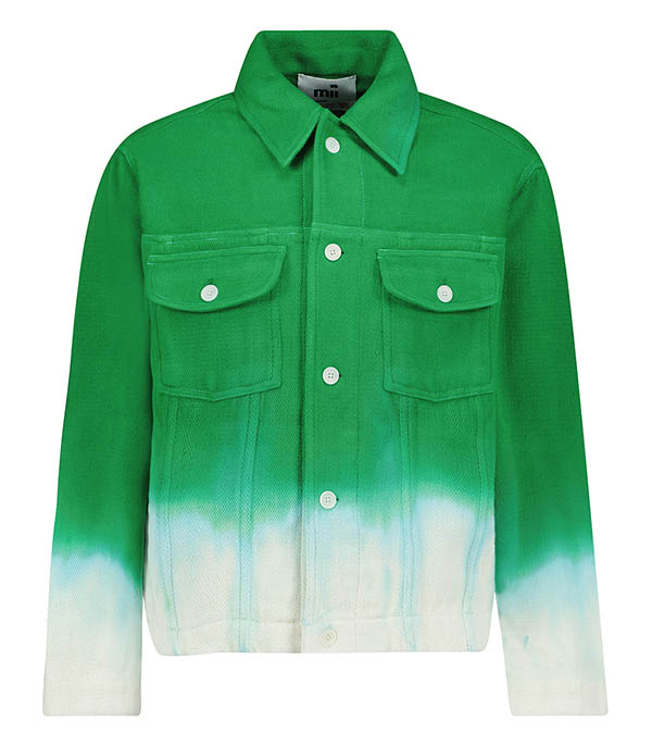 Veste homme Jhonny La coloriste Vert Perroquet Mii