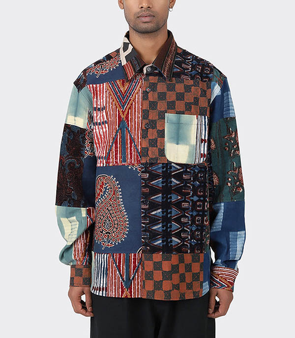 Chemise Oversize Luis Patchwork  Kardo