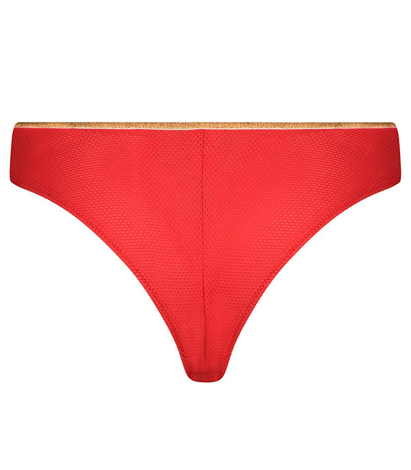 Tanga Freddie Paprika Mesh La Nouvelle