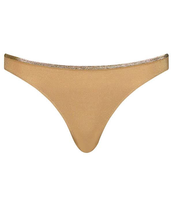 Bas de maillot de bain Georgia Golden Lurex La Nouvelle