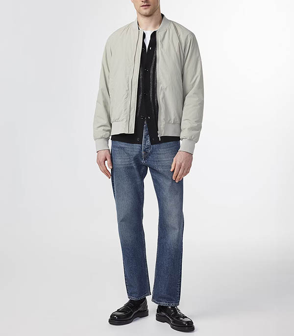 Men's bomber Dixon 8280 Fog NN07