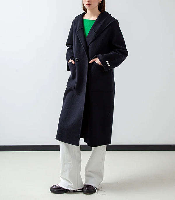 Manteau Tiziana Bleu Marine Paltò