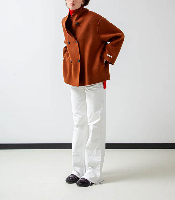 Manteau Ludovica Rouille Paltò