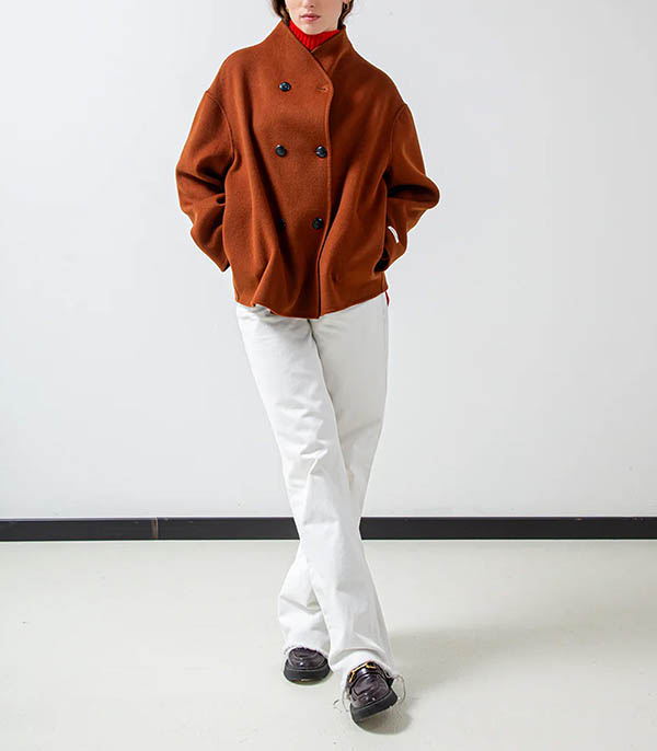 Manteau Ludovica Rouille Paltò