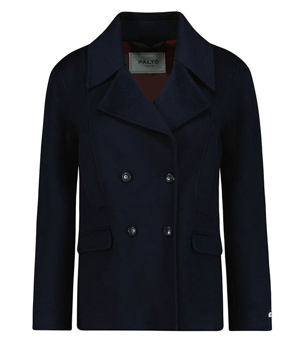 Vania Navy Blue Coat Paltò