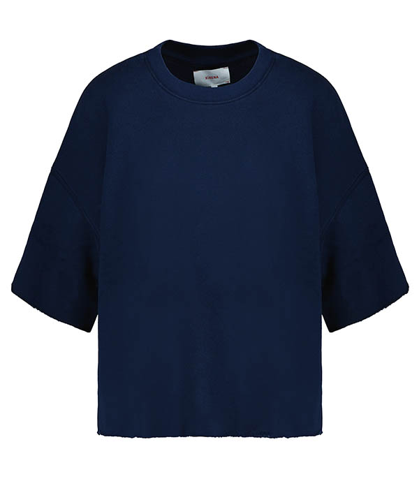 Sweat-shirt à Manches Courtes Romeo Navy Xirena