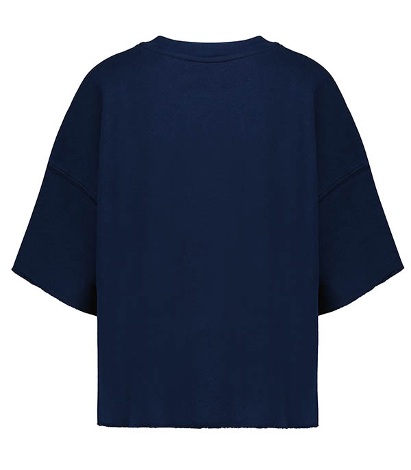 Sweat-shirt à Manches Courtes Romeo Navy Xirena