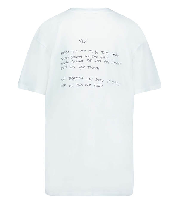 Tee-shirt Walker Lyrics Ivory Anine Bing