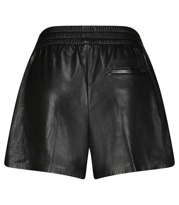 Short en cuir vegan Kam Black Anine Bing