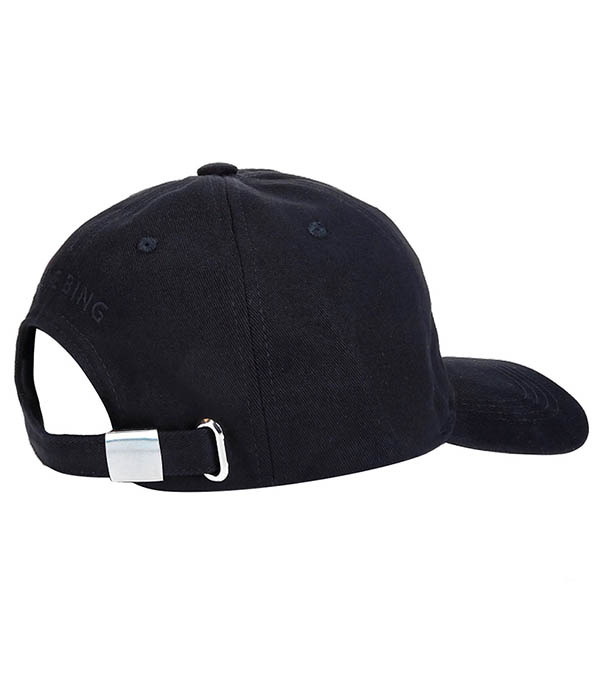 Casquette Baseball Jeremy Framed Monogram Black  Anine Bing