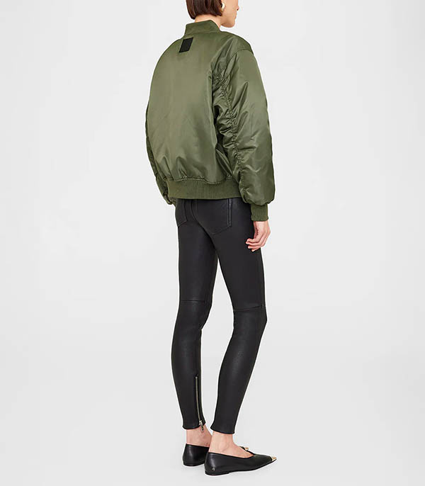 Bomber Leon Army Green Anine Bing