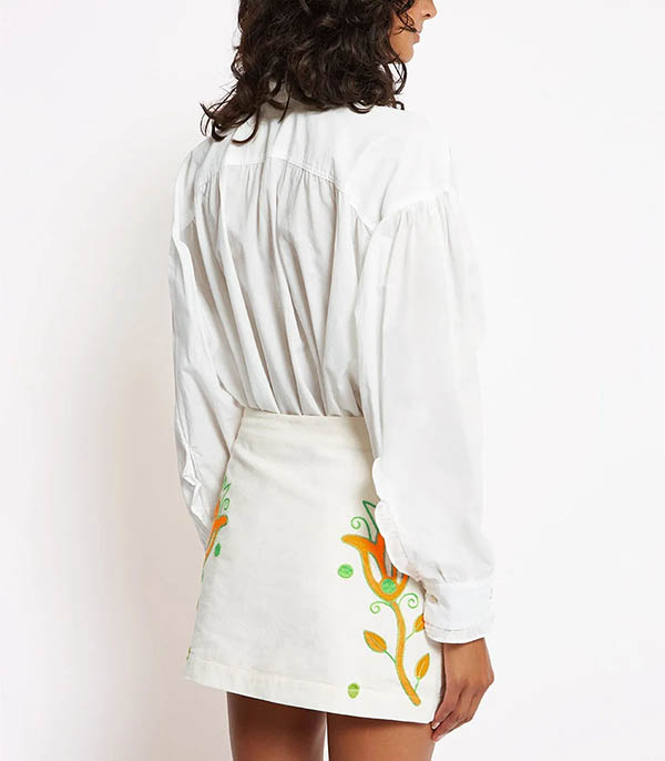 Blouse Rocco Blanche Roseanna