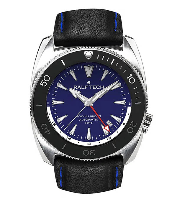 WRV Automatic Watch 1977 GMT OCEAN Ralf Tech