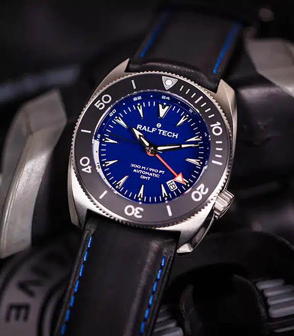 WRV Automatic Watch 1977 GMT OCEAN Ralf Tech