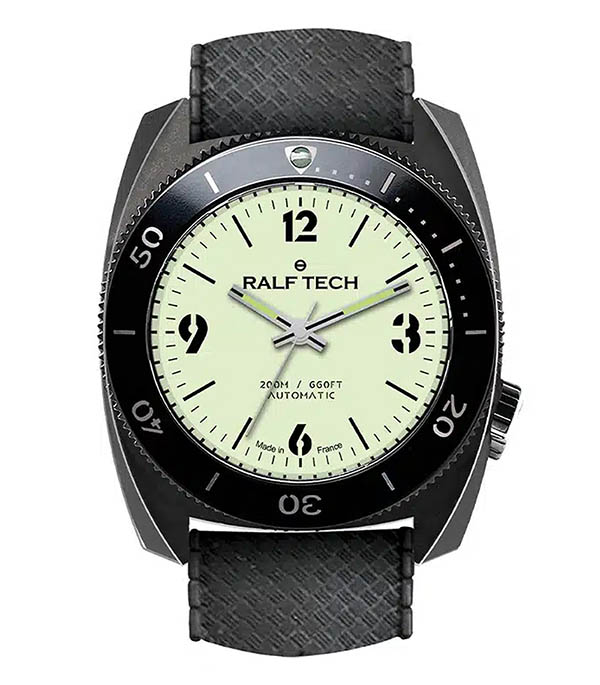 Montre WRB Automatique Black Full Lume Ralf Tech