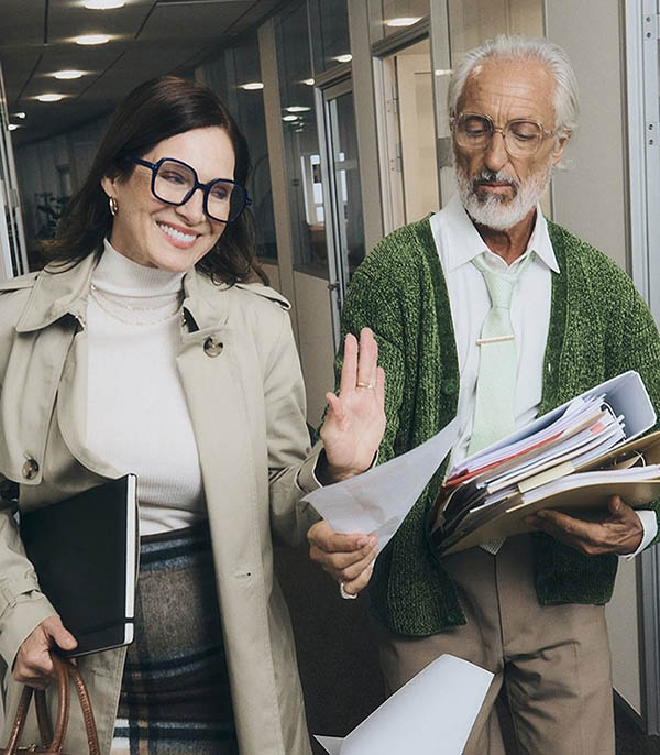 Office Reading Blue Ink reading glasses IZIPIZI