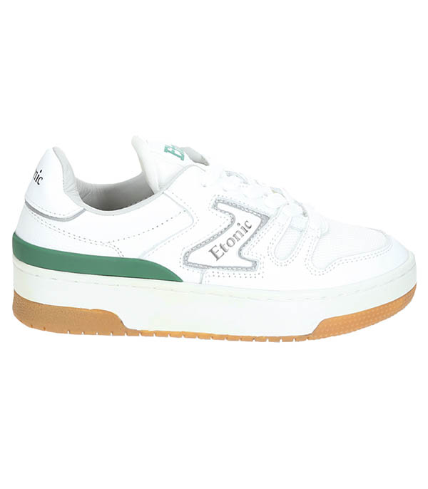 Baskets 481 MSH Grass Blanc et Vert Etonic