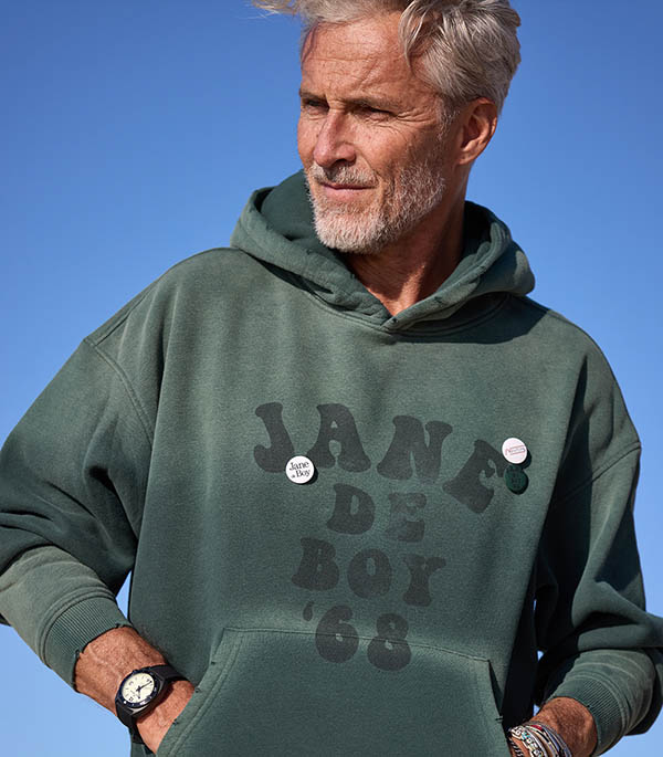 Hoodie Skyler Jane De Boy '68 Forest Newtone