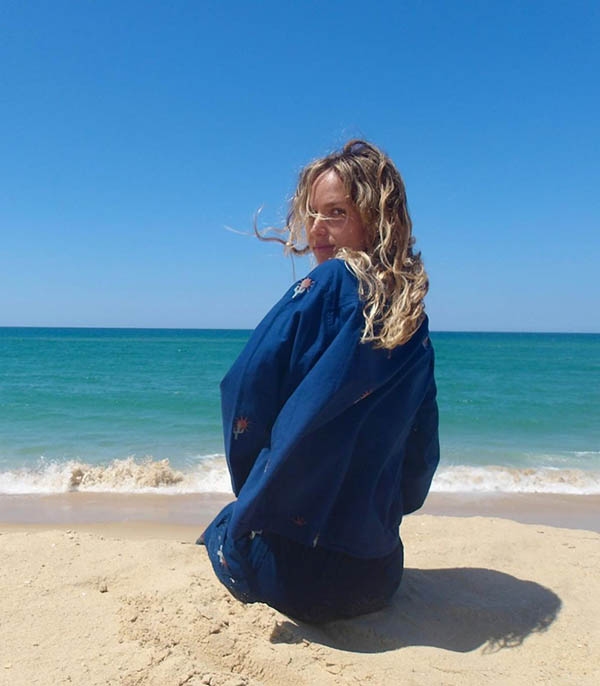 Kimono Aguasca Indigo Bsbee