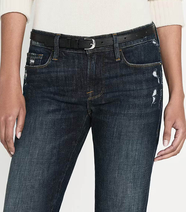 Le Garçon Crop Covant Denim Jeans Frame