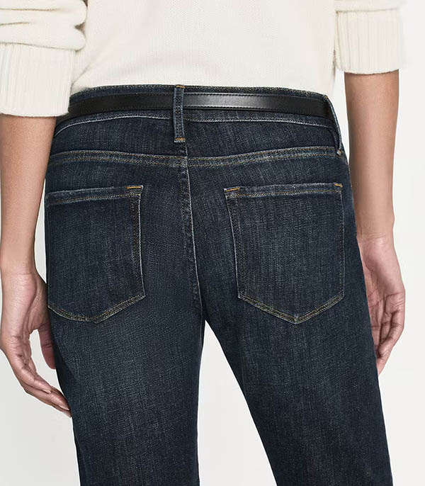 Le Garçon Crop Covant Denim Jeans Frame