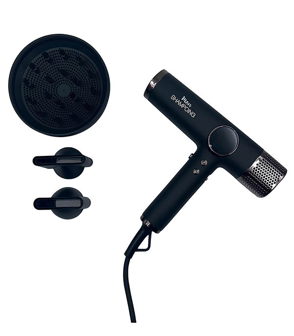 Professional Digital and Ionic Hairdryer Black Mon Shampoing