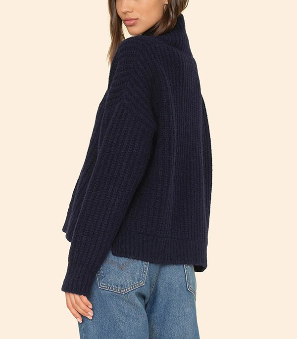 Keyes Navy Blue Sweater Xirena