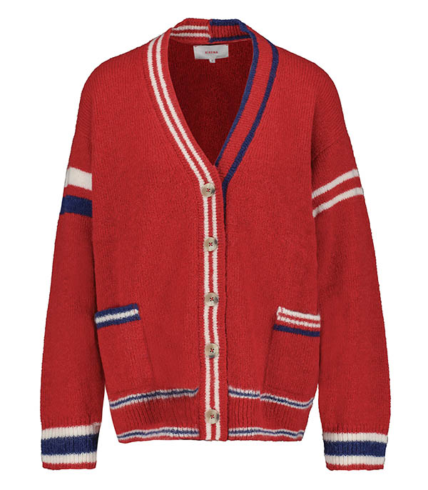 Cardigan Carey Red Blue Xirena - Taille M