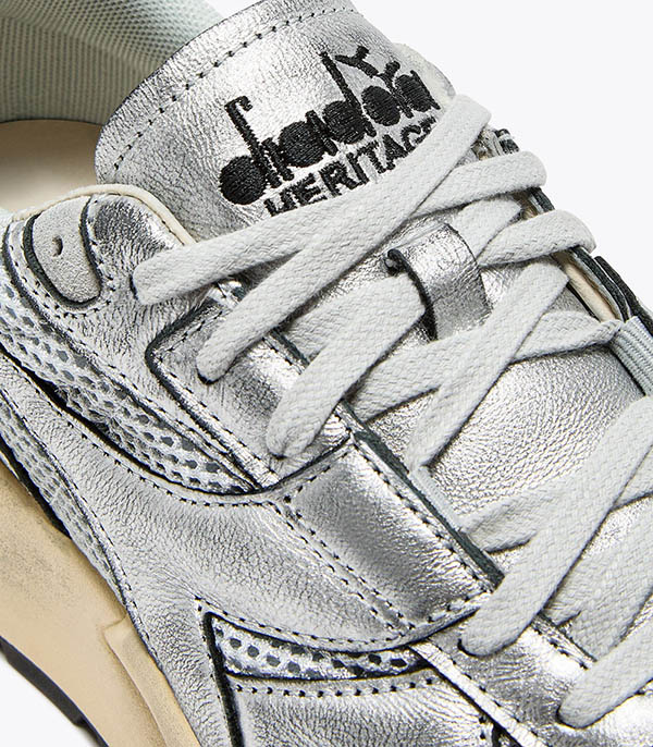 Baskets Mercury Silver Argent Métallisé Diadora