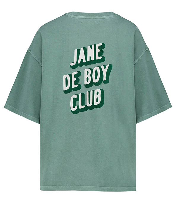 Tee-shirt Basile x Jane de Boy Vert LES BONNES SOEURS