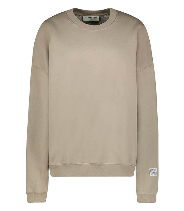 Sweatshirt Ben x Jane de Boy Taupe LES BONNES SOEURS