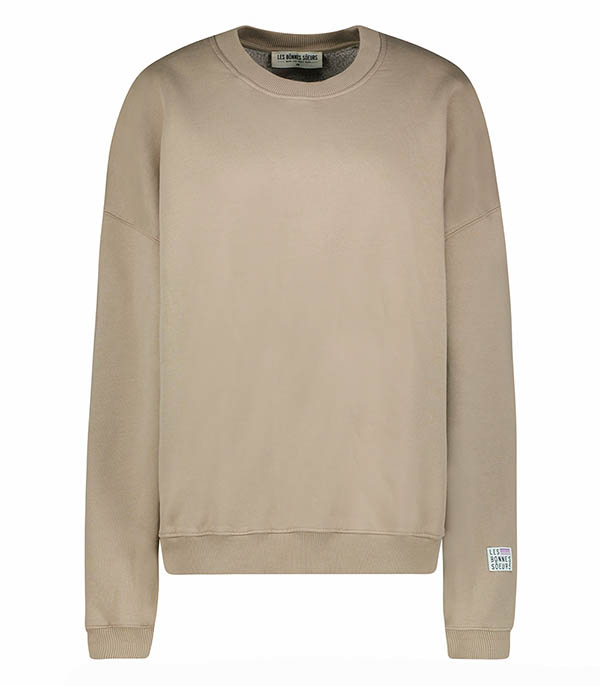 Sweat-shirt Ben x Jane de Boy Taupe LES BONNES SOEURS