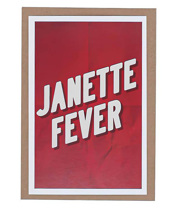 Greeting card Janette Fever Red LES BONNES SOEURS