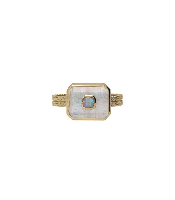 Bague Anton N°1 Moonstone Pascale Monvoisin - Taille 52