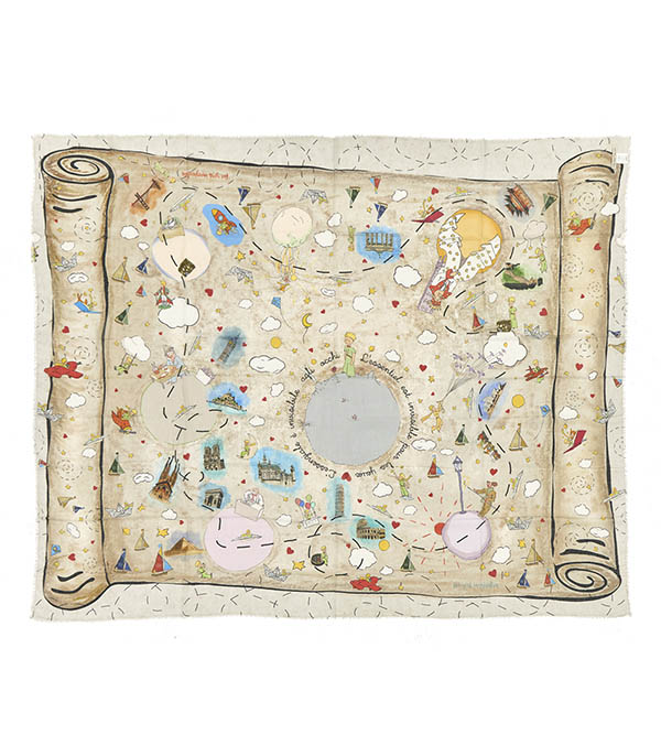 Etole Scrol 140 x 165 cm Faliero Sarti